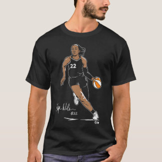 T-shirt Pose Superstar A'Ja Wilson - Las Vegas Basketball