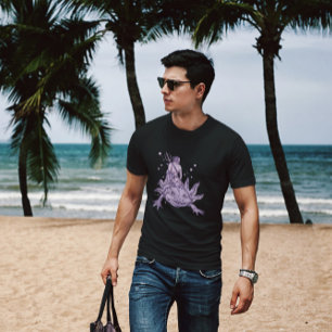 T-shirt Poseidon Dans Axolotl