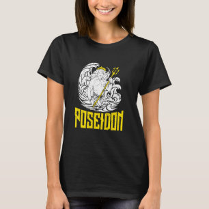 T-shirt Poséidon Dieux de la Grèce antique Mythologie grec