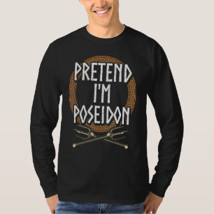 T-shirt Poséidon Mythologie Grecque Dieu Grec Ancien M