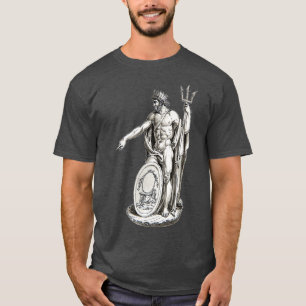 T-shirt Poseidon  Trident Greek God Mythology 