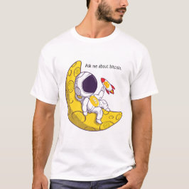 T-shirt Posez-moi des questions sur Bitcoin