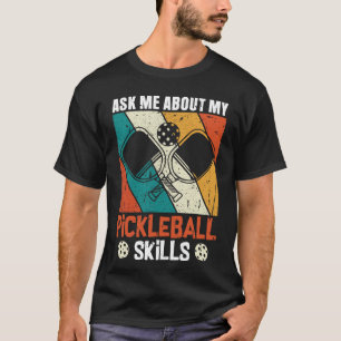 T-shirt Posez-moi des questions sur mes compétences en mat