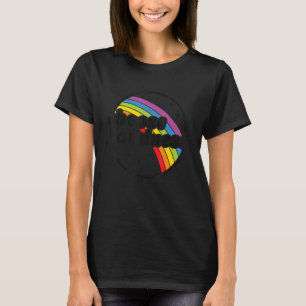 T-shirt Positif Anti-intimidation Arc-en-ciel Paix Hippie