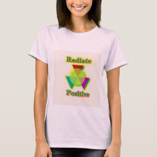 T-shirt Positif du rayonnement