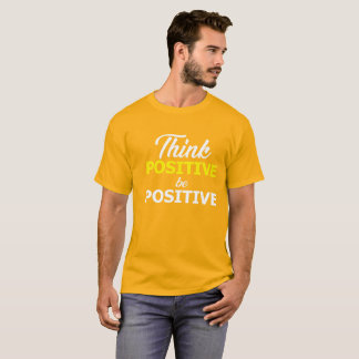 T-shirt positif inspirant