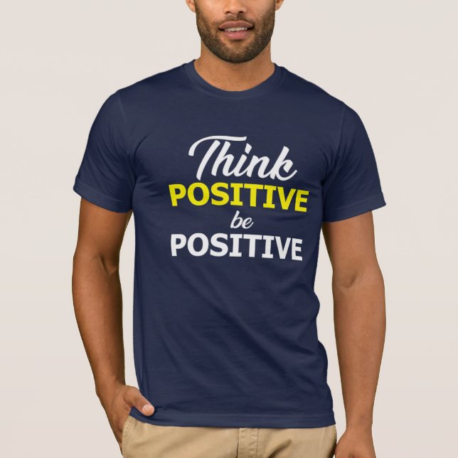 T-shirt positif inspirant (Devant)