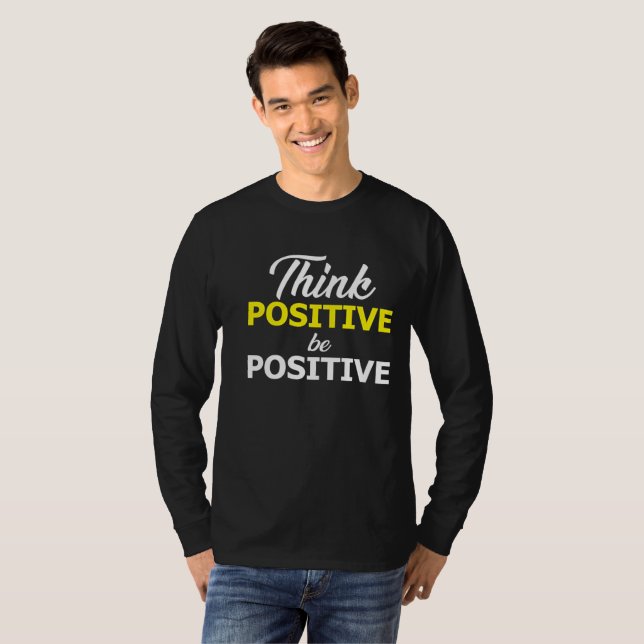 T-shirt positif inspirant (Devant entier)