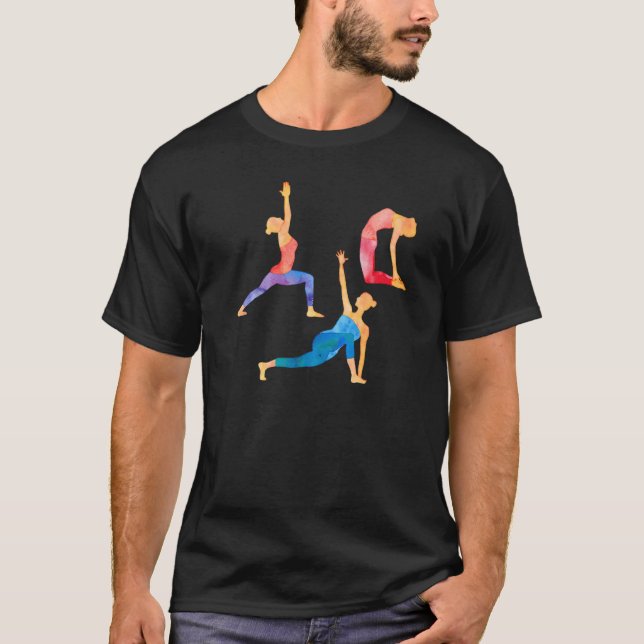 T-shirt Possède la meilleure sérigraphie de Yoga (Devant)