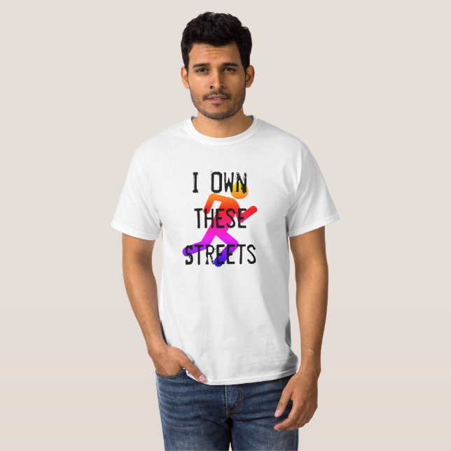 T-shirt Posséder le taqueur de rues - chemise sportive (Devant entier)