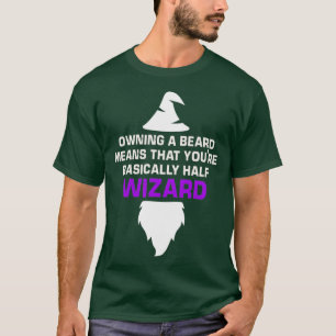 T-shirt posséder une barbe signifie que vous êtes en gros 