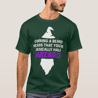 T-shirt posséder une barbe signifie que vous êtes en gros 