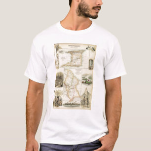 T-shirt Possessions britanniques sur la Côte Est du nord