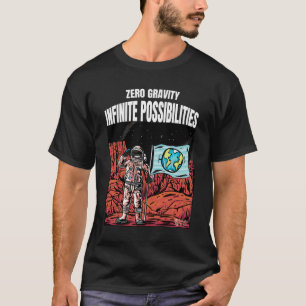 T-shirt Possibilités infinies Hommes Noirs