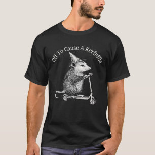 T-shirt Possum drôle parti pour causer une pagaille Mème v