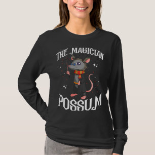 T-shirt Possum magicien pour Raccoon et Possum et Opossum