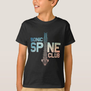 T-shirt Post Spine Chirurgie Art Pour Hommes Femmes Spine