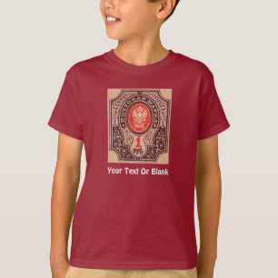 T-shirt Postage Russie tsariste