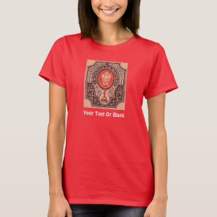 T-shirt Postage Russie tsariste