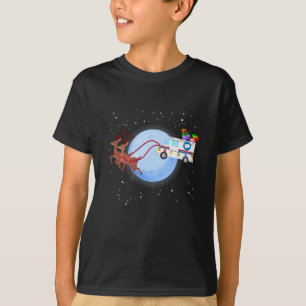 T-shirt Postal Worker Christmas Mail Truck Funny Mailman