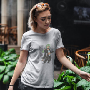 T-shirt Poster Apocalyptique Anime Girl