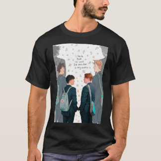 T-shirt Poster d'affiche du papier peint Heartstopper