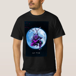 T-shirt " Poster d'art Inosuke sous la lune"