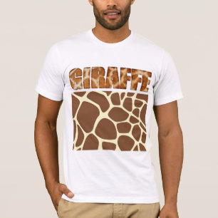 T-shirt Poster de animal de girafe Express®
