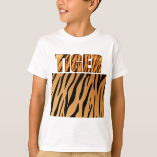 T-shirt Poster de animal de tigre Fuzzy Express®