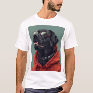 T-shirt poster de animal funky