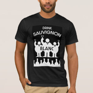 T-shirt Poster de boisson Sauvignon Blanc