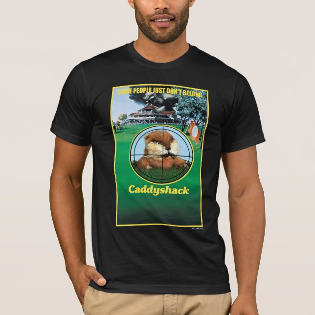 T-shirt Poster de Caddyshack (Devant)