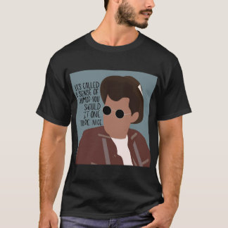 T-shirt Poster de Colorblock Pretty in Pink Duckie