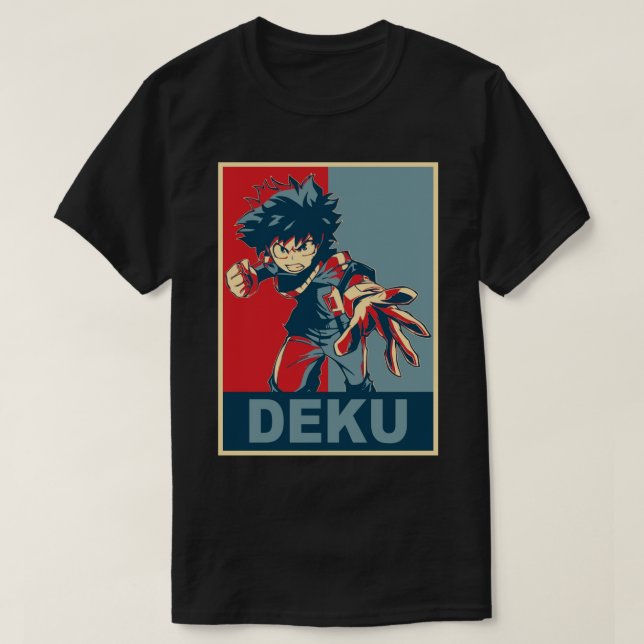 T-shirt Poster de Deku Hope (Design devant)