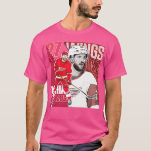 T-shirt Poster de hockey Michael Rasmussen Red Wings