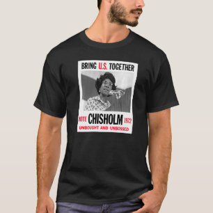 T-shirt Poster de la campagne rétro Unbuy Unbossed Shirley