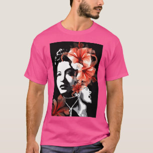 T-shirt Poster de la Journée de la Dame de Vacances Billie