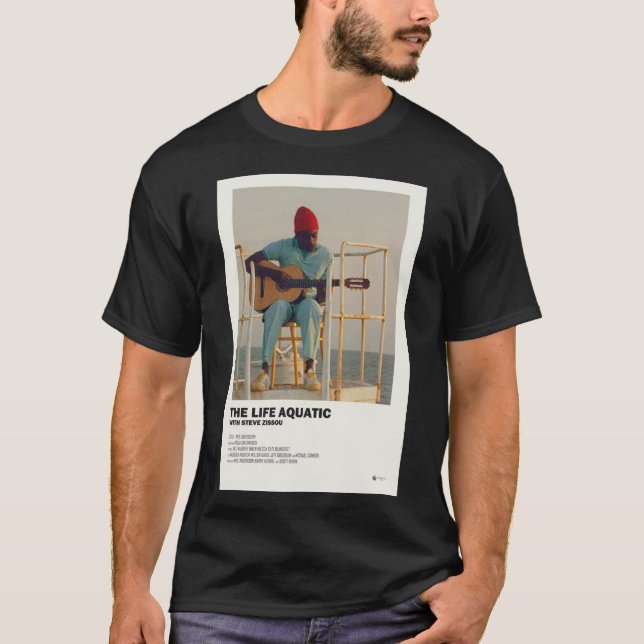 T-shirt Poster de l'affiche Life Aquatic (Devant)