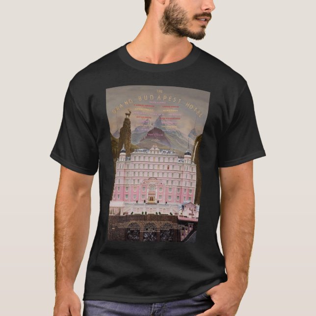 T-shirt Poster de l'hôtel Grand Budapest (Devant)