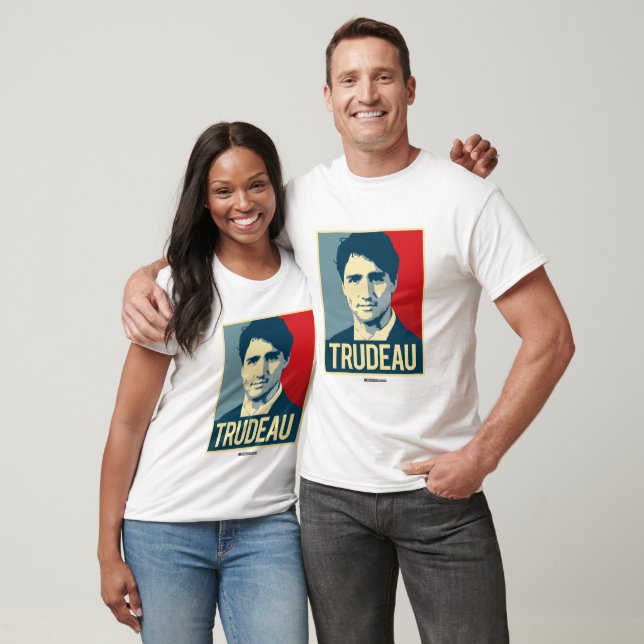 T-shirt Poster de propagande Trudeau -.png (Unisexe)