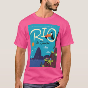 T-shirt Poster de Rio De Janeiro