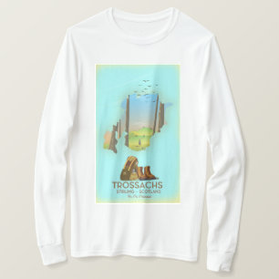 T-shirt Poster de Trossachs Stirling Scotland