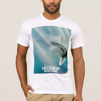 Poster de voyage monstre Loch Ness Scotland