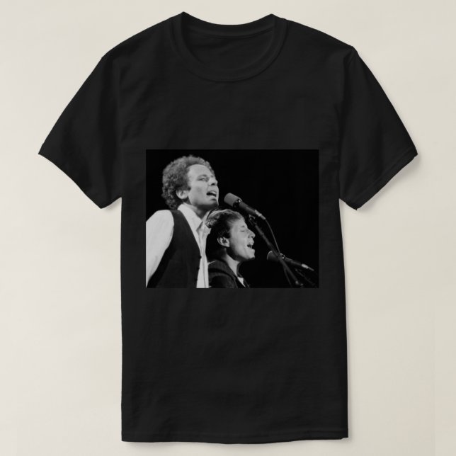T-shirt Poster du concert de Paul Simon Garfunkel &amp (Design devant)