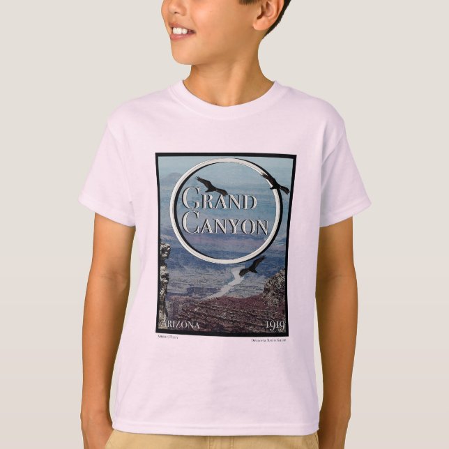 T-shirt Poster du Grand Canyon (Devant)