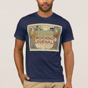 T-shirt Poster du Journal du matin