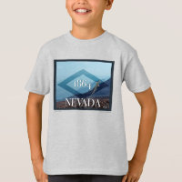 Poster du paysage du Nevada