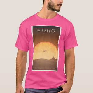 T-shirt Poster du programme spatial Kerbal - Moho