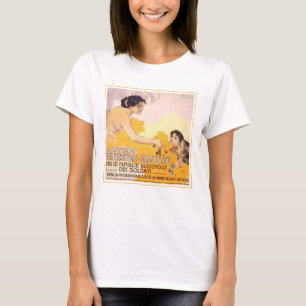 T-shirt Poster italien vintage 1917
