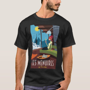 T-shirt Poster Les Menuires